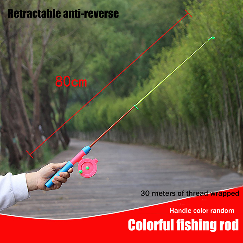Ice Pick Pick - Retractable Winter Ice Fishing Rod Portable