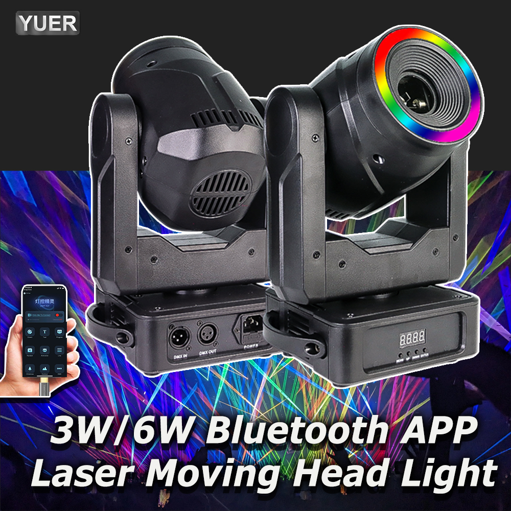 Home Bar Android - 3W 6W RGB Laser Moving Head