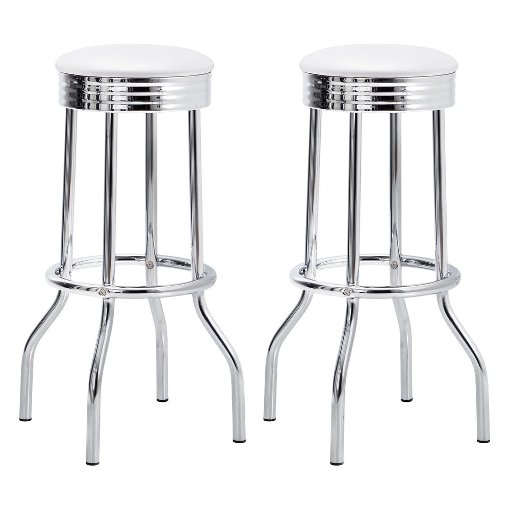 Home Bar Stools - Home Furnishings Retro Set of 2