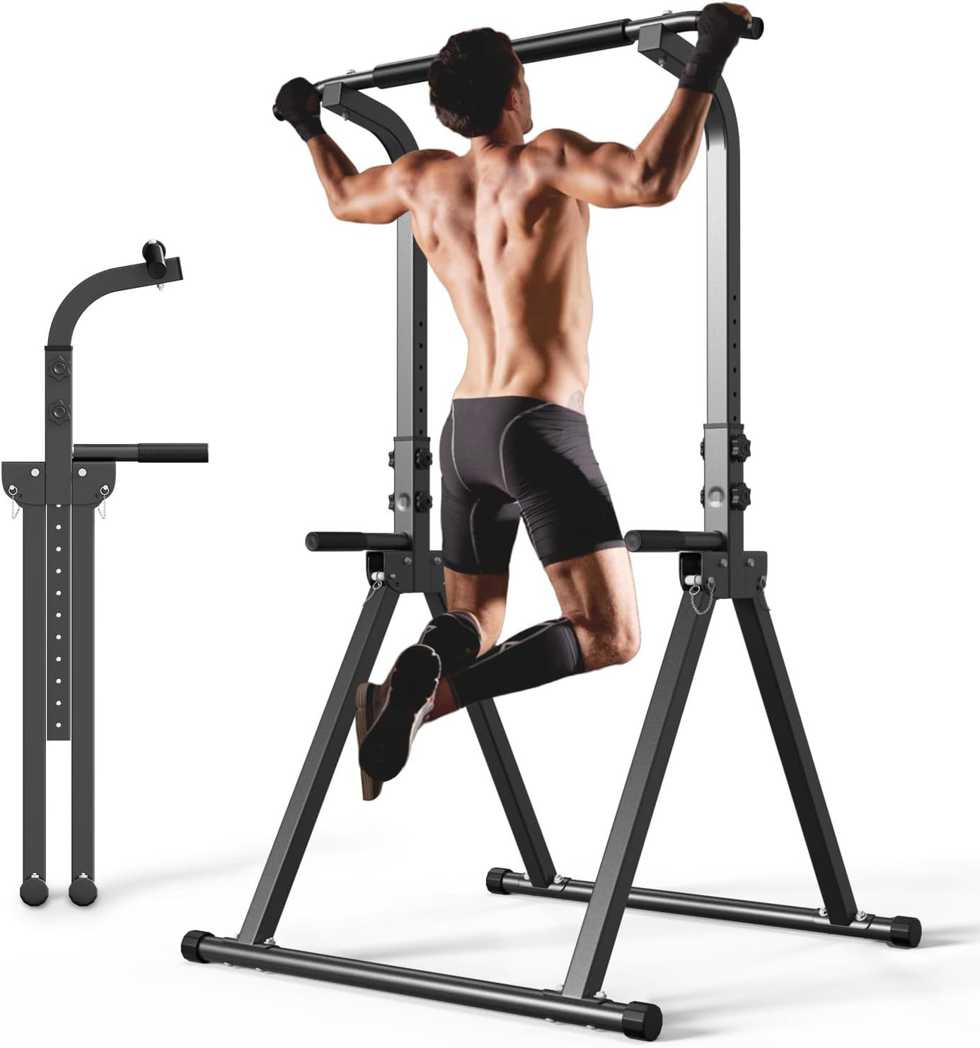 Home Bar Stand - Foldable Pull Up Bar Stand, Multi-Function