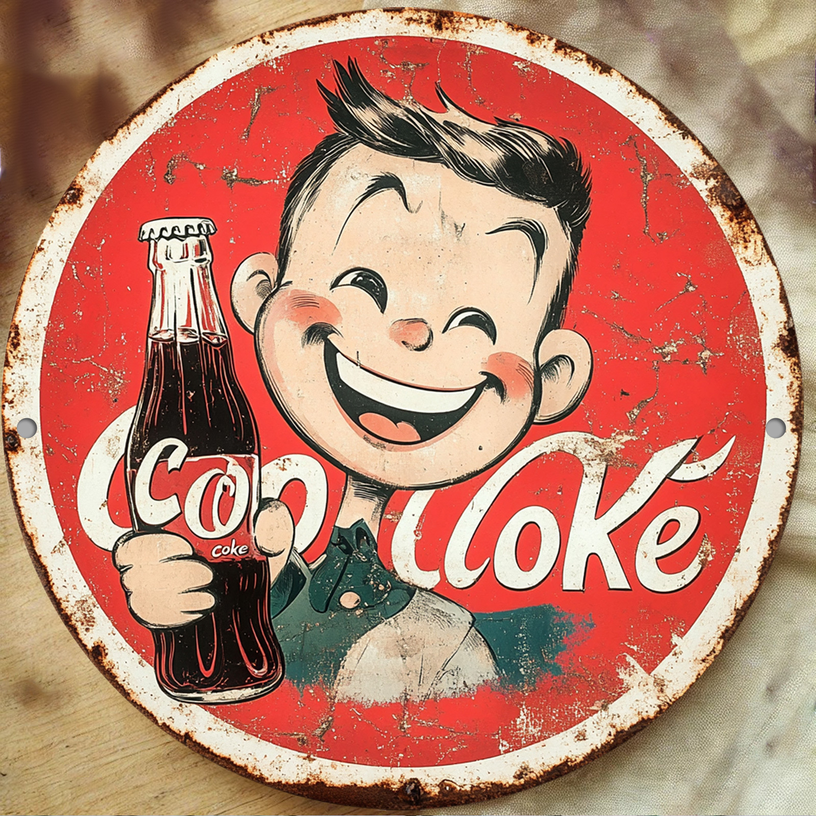 Vintage-Style Cola Advertiseme - Home Bar Accessories ulasan dan harga