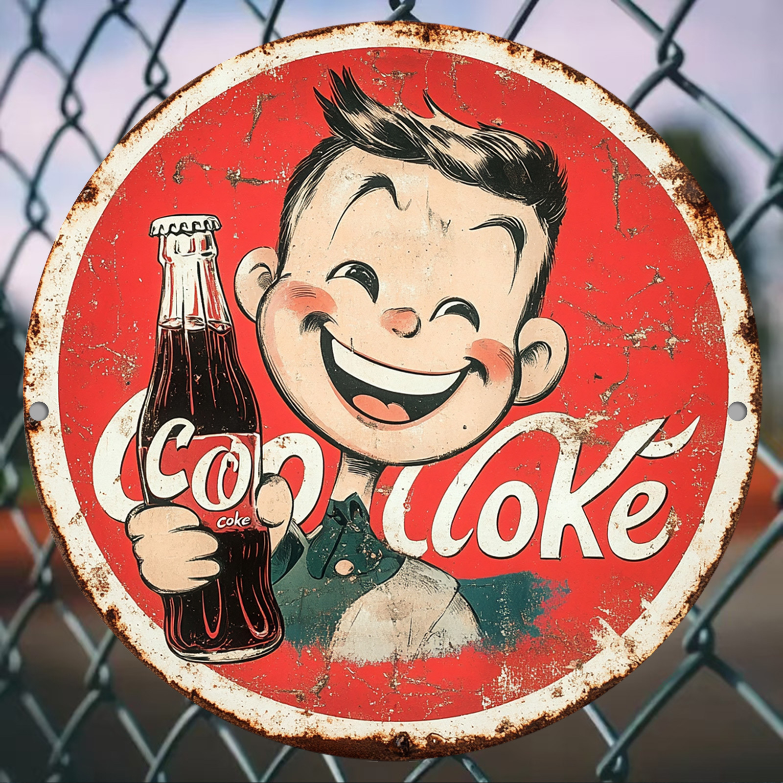 Vintage-Style Cola Advertiseme - Home Bar Accessories ulasan dan harga