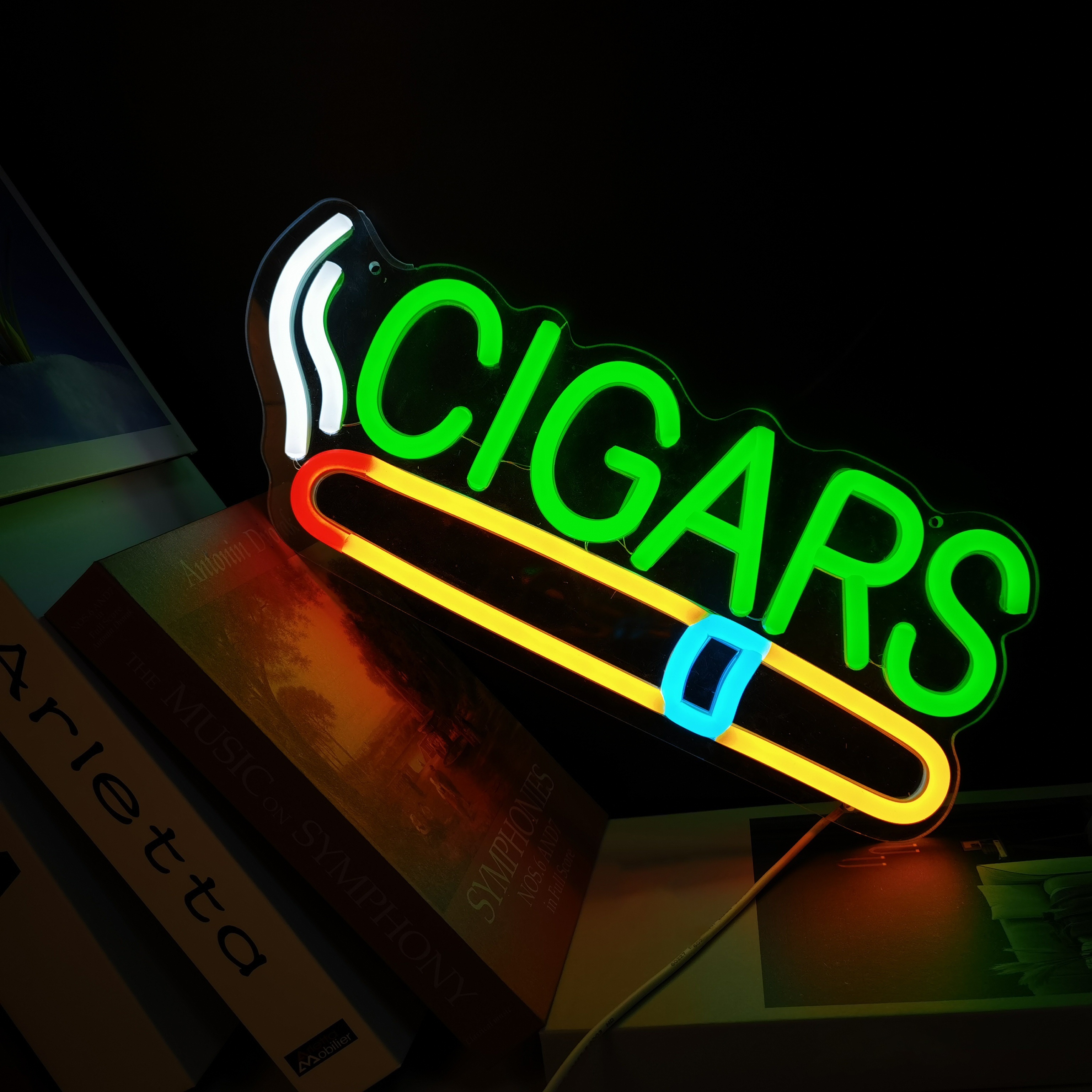 Cigar Shop Neon Sign, For Home - Home Bar Lounge ulasan dan harga
