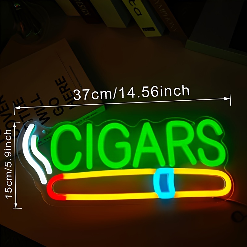 Cigar Shop Neon Sign, For Home - Home Bar Lounge ulasan dan harga