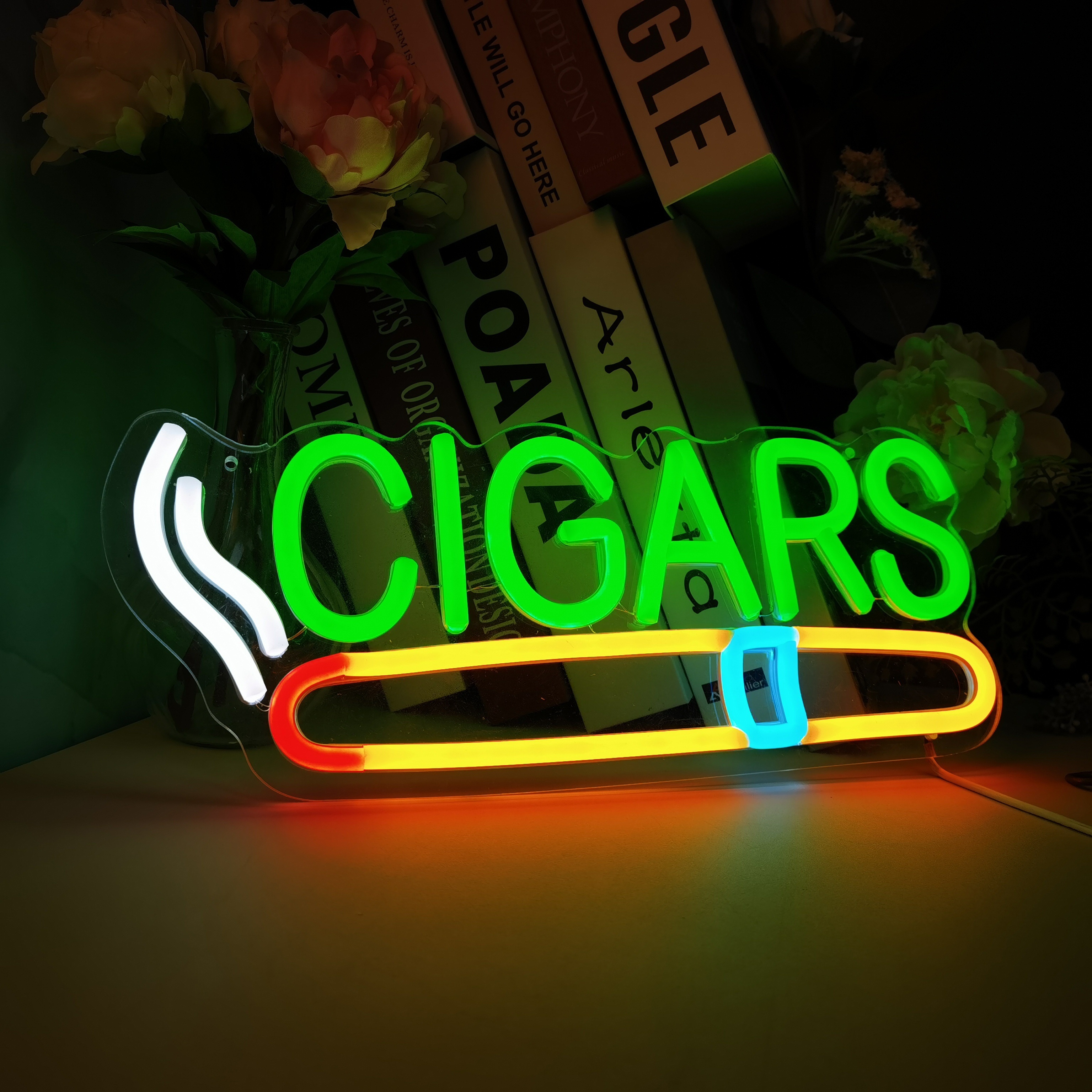 Cigar Shop Neon Sign, For Home - Home Bar Lounge ulasan dan harga