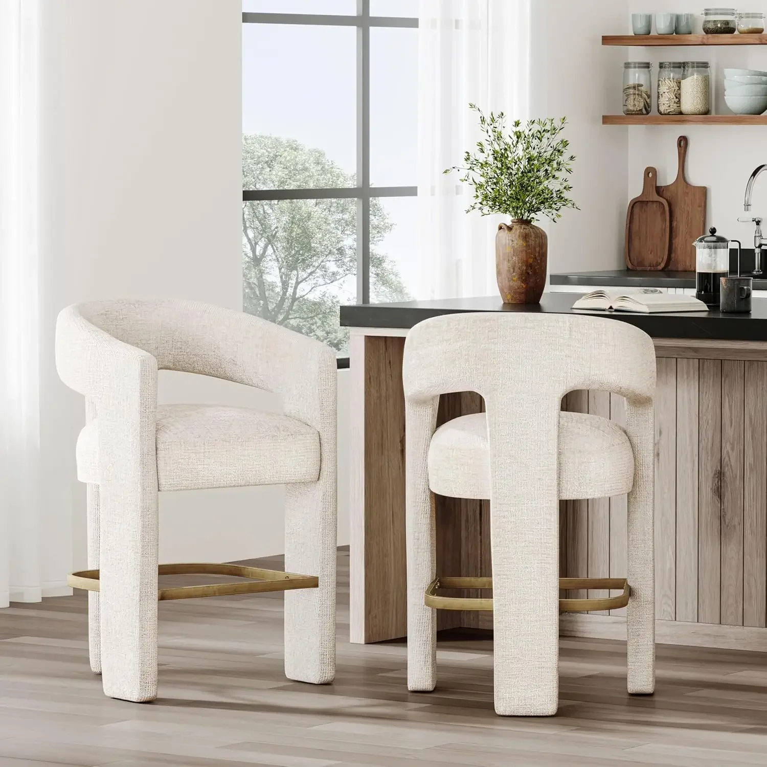 Jofran Upholstered Counter Sto - Home Bar Seating ulasan dan harga
