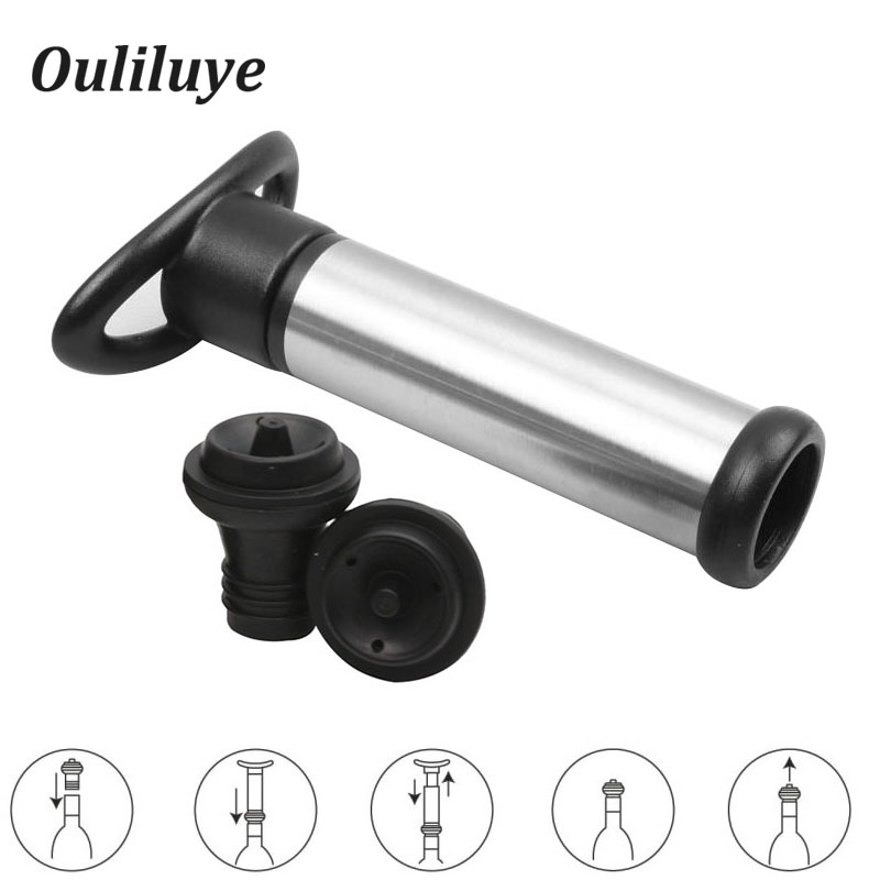 Vacuum Wine Pump Bottle Corks  - Wine Preservation Pump ulasan dan harga