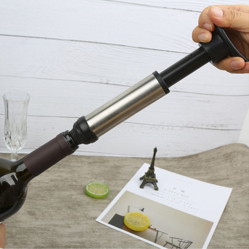 Vacuum Wine Pump Bottle Corks  - Wine Preservation Pump ulasan dan harga