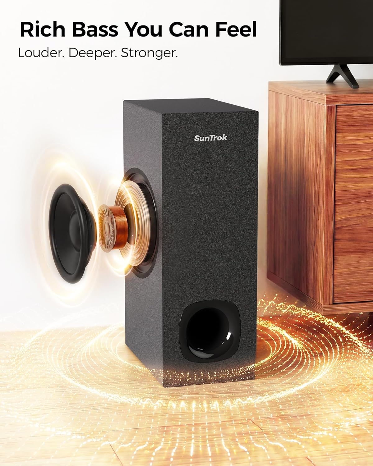 Soundbar with Subwoofer for TV - Home Bar And Theater ulasan dan harga