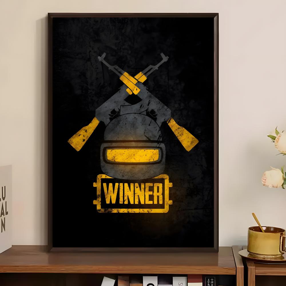 Battle Royale PUBG Poster Pape - Home Bar And Theater ulasan dan harga
