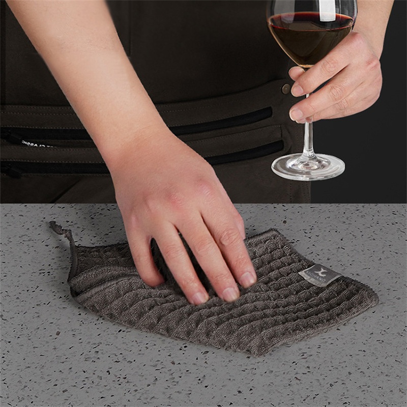 1/4Pcs Coffee Bar Cleaning Tow - Home Bar Supplies ulasan dan harga