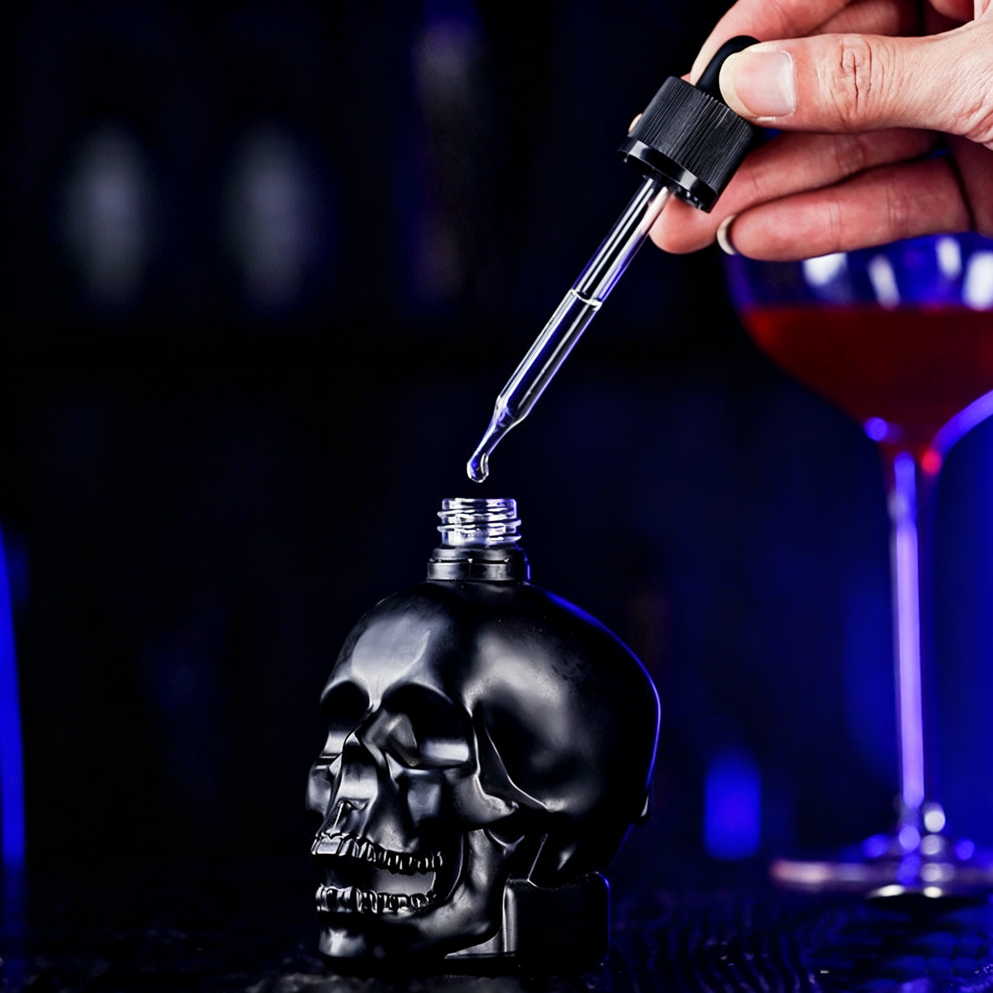 Skull Bittle Bottle Dropper Bo - Bitters Bottle Set ulasan dan harga