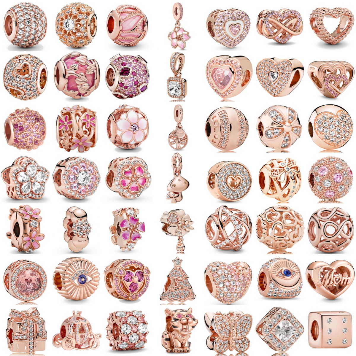 New S925 Silver Rose Gold Holl - Bar Cart Gold ulasan dan harga