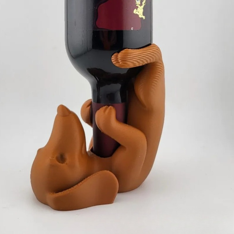 Dachshund Wine Bottle Holder H - Home Bar Supplies ulasan dan harga