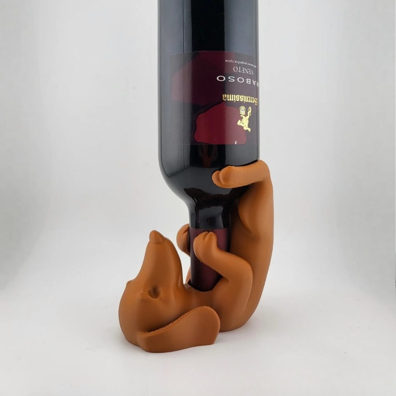 Dachshund Wine Bottle Holder H - Home Bar Supplies ulasan dan harga