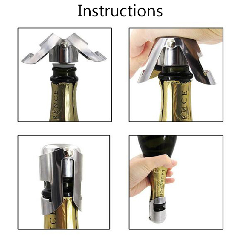 Stainless Steel Champagne Bott - Wine Preservation Pump ulasan dan harga