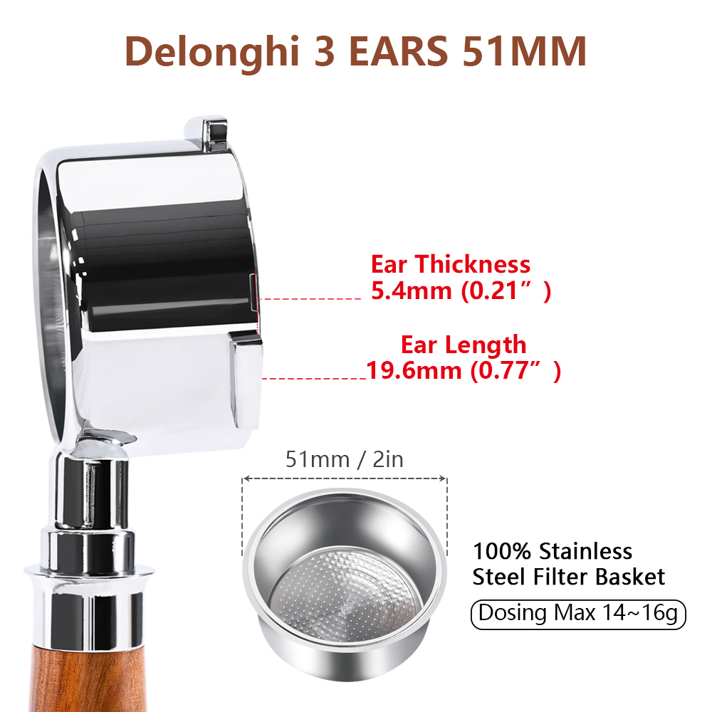 51mm Coffee Bottomless Portafi - Home Barista ulasan dan harga