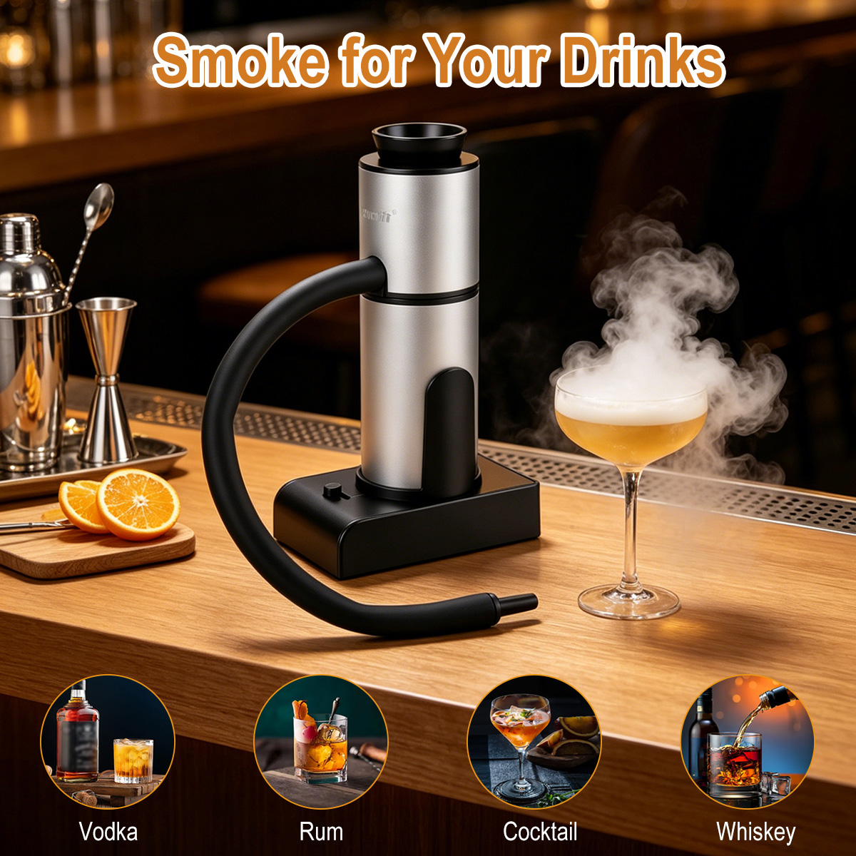 BORUiT SK303 Portable Food Col - Smoking Gun Kit ulasan dan harga