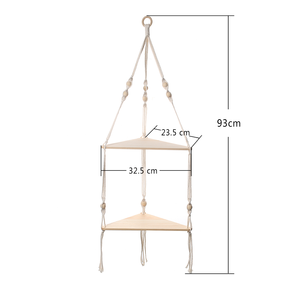 1/2/3-tier Floating Wall Shelf - Home Bar Shelves ulasan dan harga