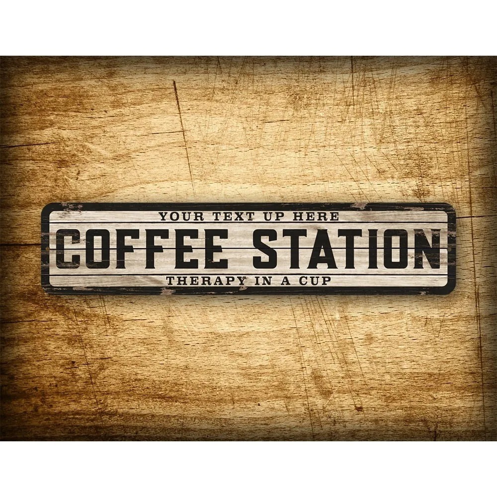 Custom Text Logo Weathered Woo - Home Bar Accessories ulasan dan harga