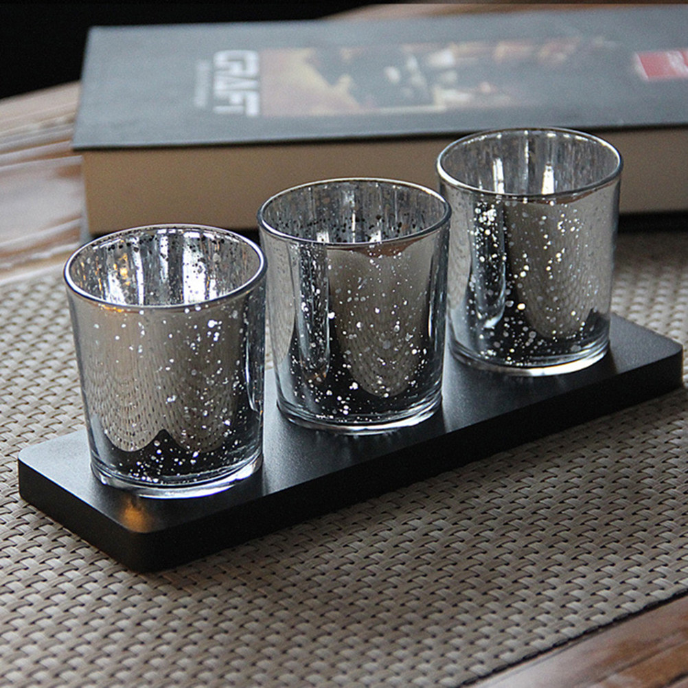 Mercury Glass Holder Gold Spar - Home Bar And Restaurant ulasan dan harga