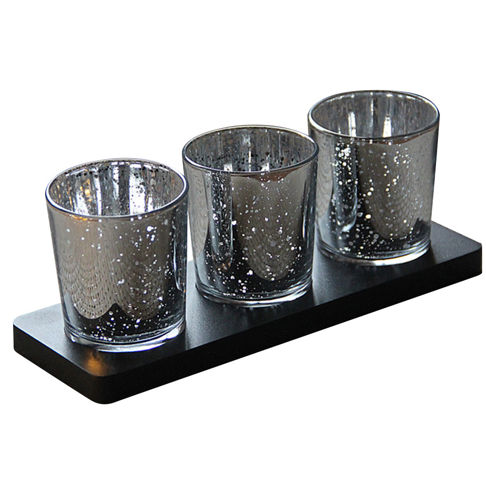 Mercury Glass Holder Gold Spar - Home Bar And Restaurant ulasan dan harga
