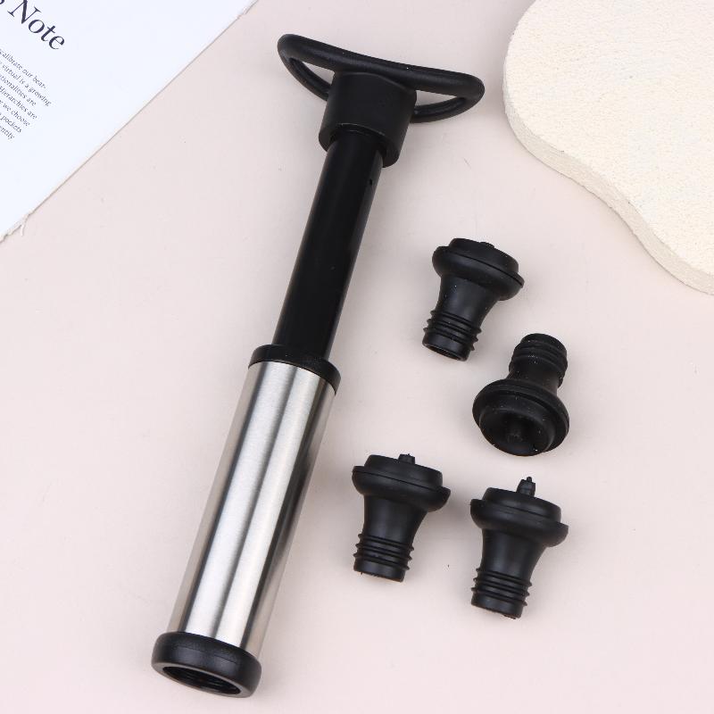 【L】Vacuum Pump Preserver Wine  - Wine Preservation Pump ulasan dan harga