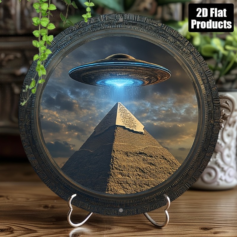 Pyramid UFO Theme Round Alumin - Home Bar Accessories ulasan dan harga