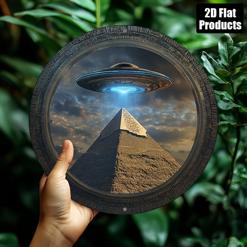 Pyramid UFO Theme Round Alumin - Home Bar Accessories ulasan dan harga