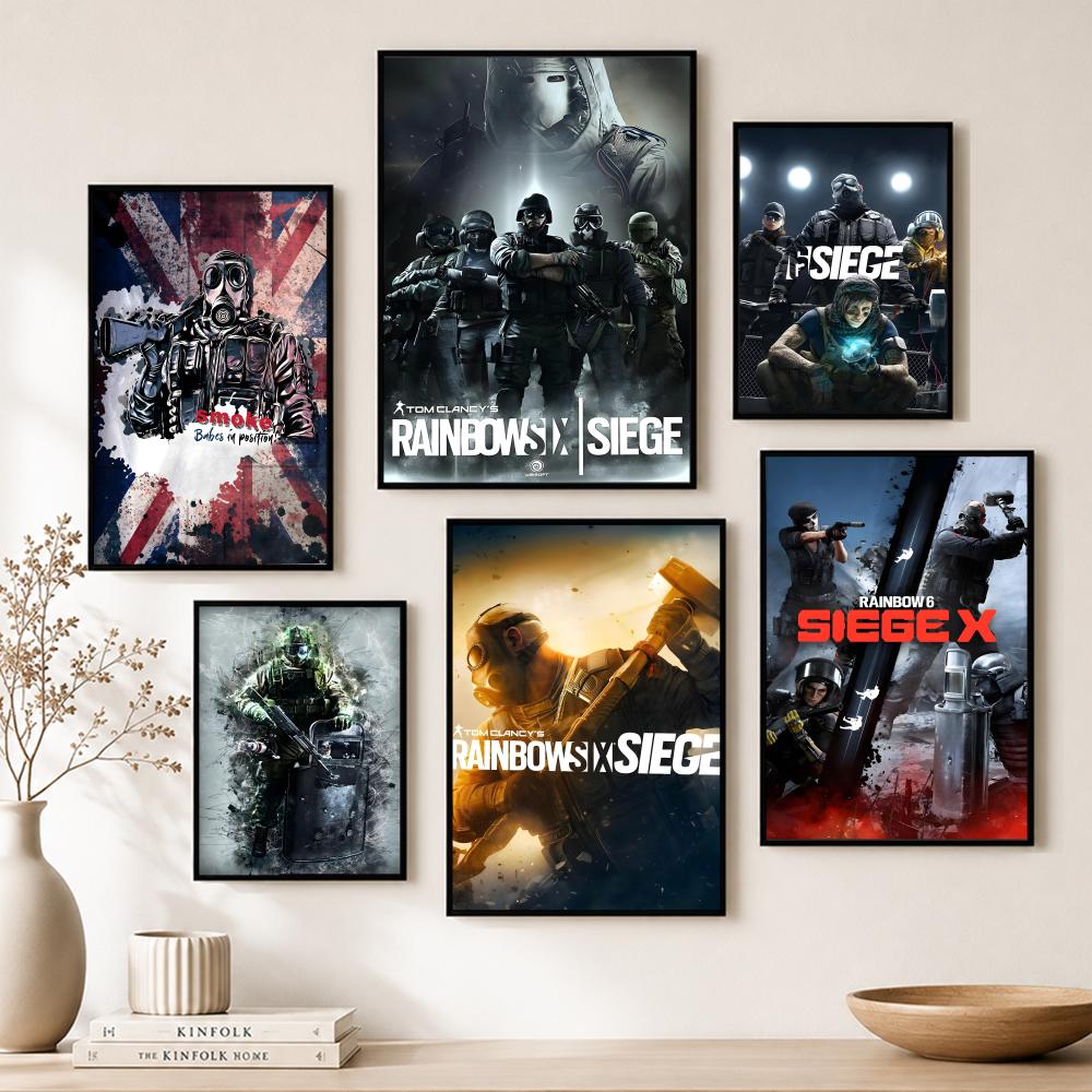 Game R-Rainbow Six Poster Pape - Home Bar And Theater ulasan dan harga