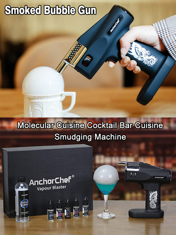 Hand-Held Smoked Bubble Gun Ba - Smoking Gun Kit ulasan dan harga