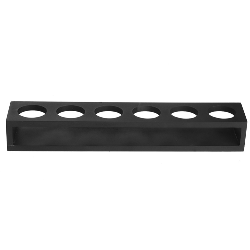 Black Wooden Wine Glass Rack C - Home Bar Stand ulasan dan harga