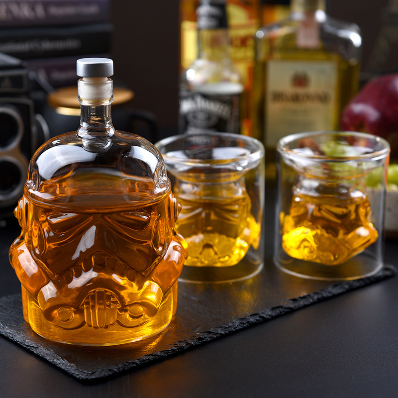 Wine Glass Set Storm Trooper H - Bitters Bottle Set ulasan dan harga