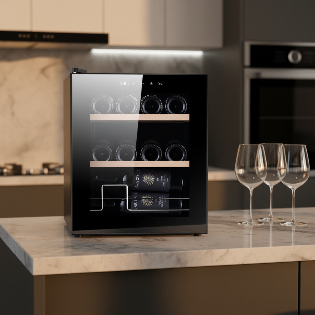 Mini bar Cooler Fridge Red Win - Home Bar And Fridge ulasan dan harga