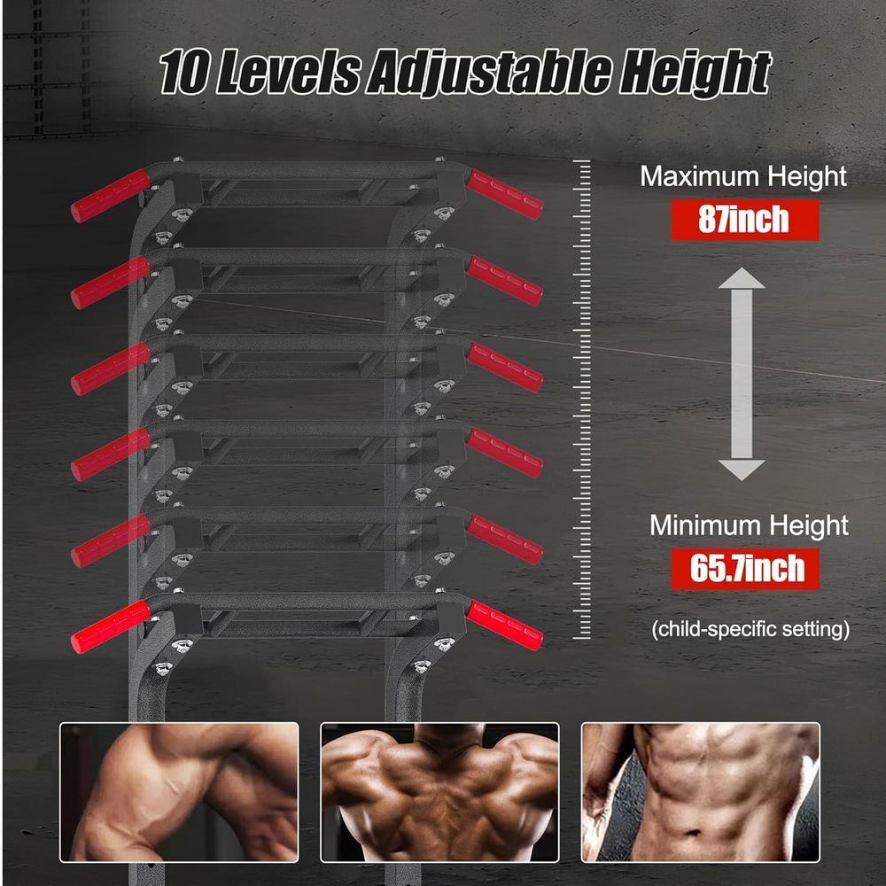 Power Tower Pull Up Bar Dip St - Home Bar Stand ulasan dan harga