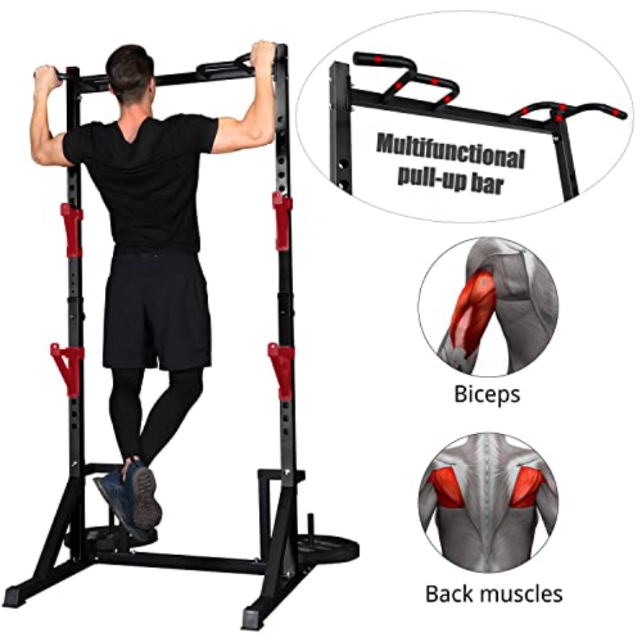 Home gym power rack with pull- - Home Bar Stand ulasan dan harga