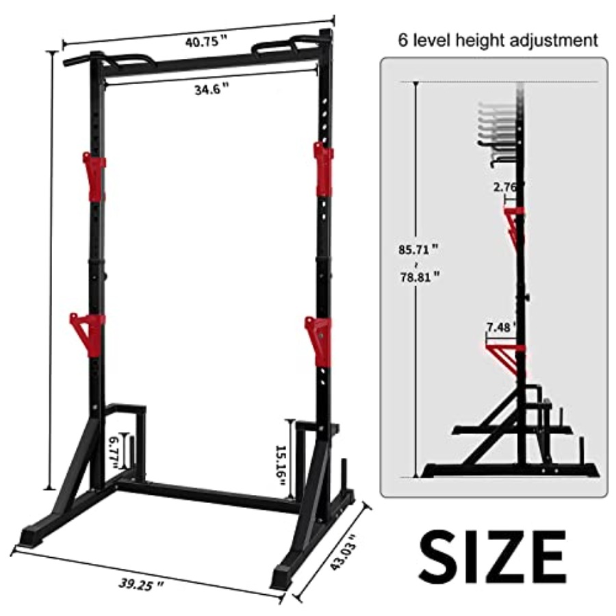 Home gym power rack with pull- - Home Bar Stand ulasan dan harga