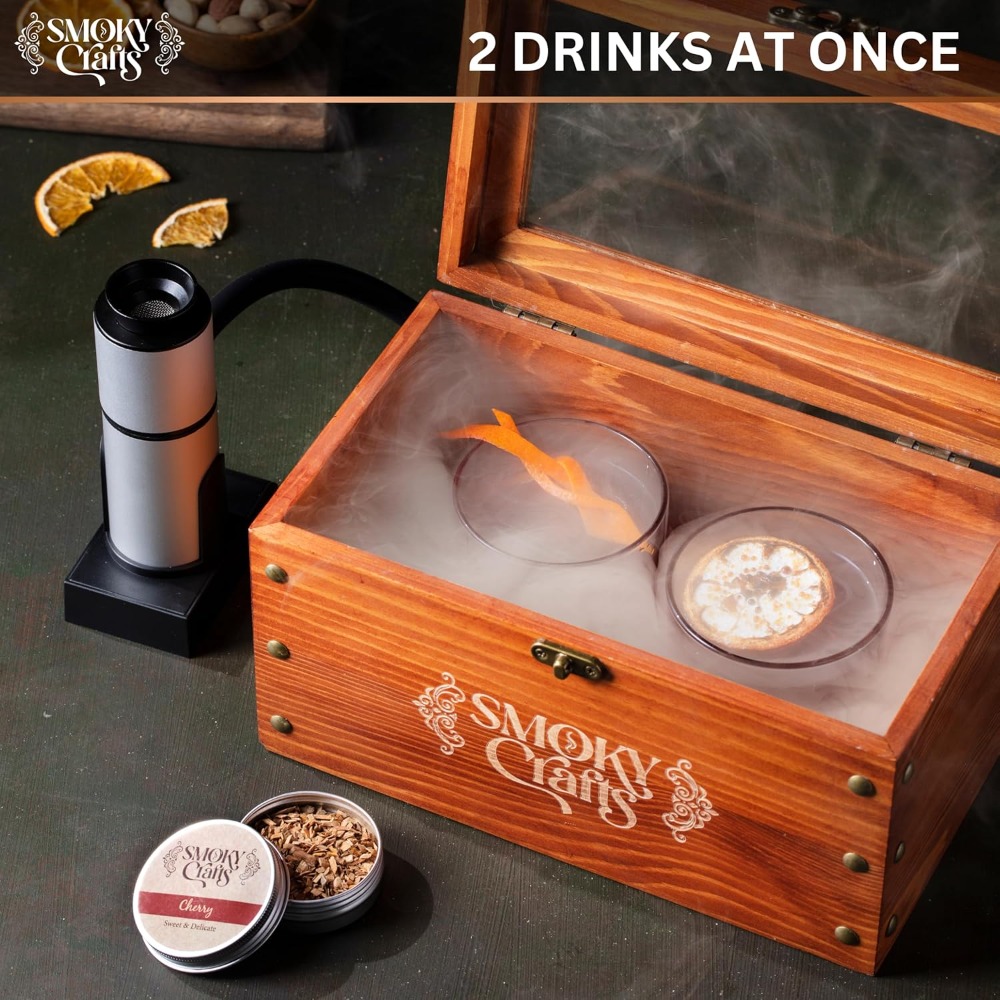 Whiskey Smoker Kit with Smoke  - Smoking Gun Kit ulasan dan harga