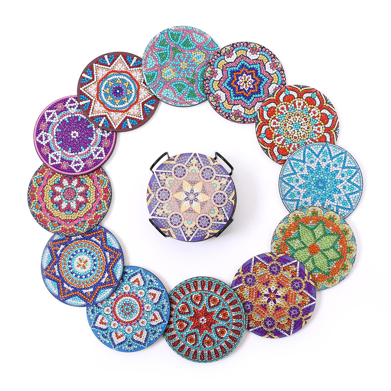 12Piece Manda Floral Pattern C - Home Barista ulasan dan harga