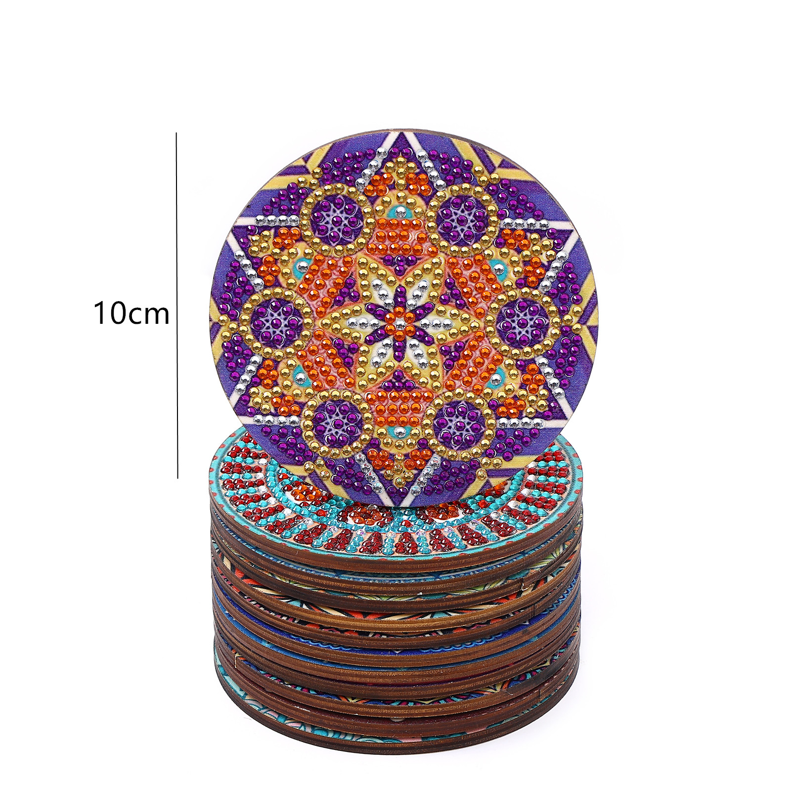 12Piece Manda Floral Pattern C - Home Barista ulasan dan harga