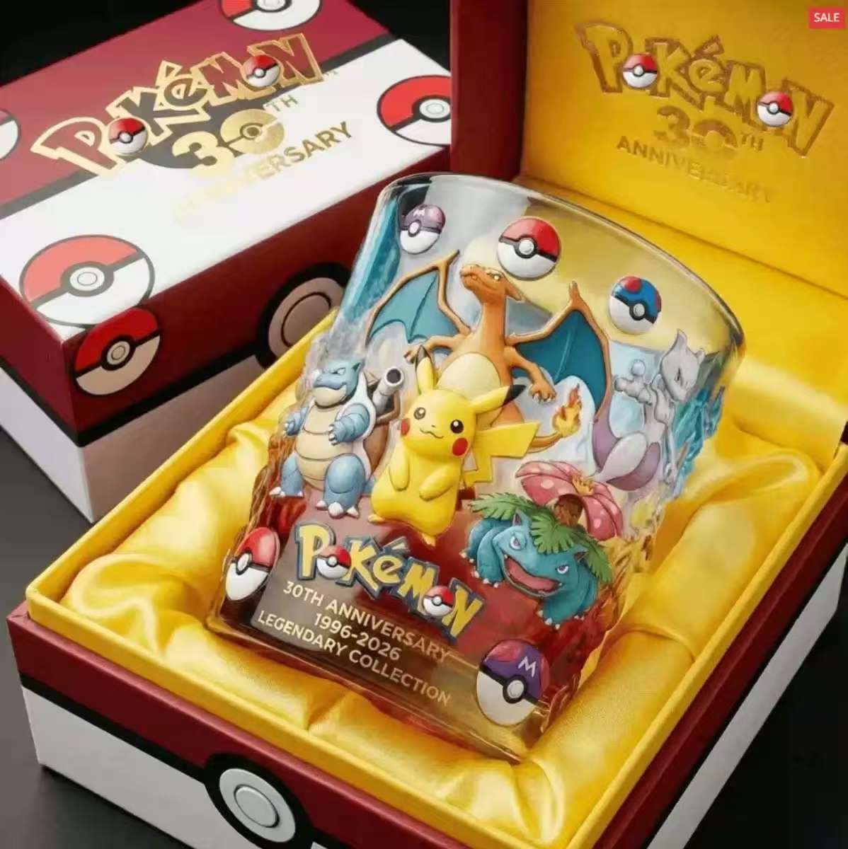New Pokemon 30th Anniversary C - Old Fashioned Glass ulasan dan harga