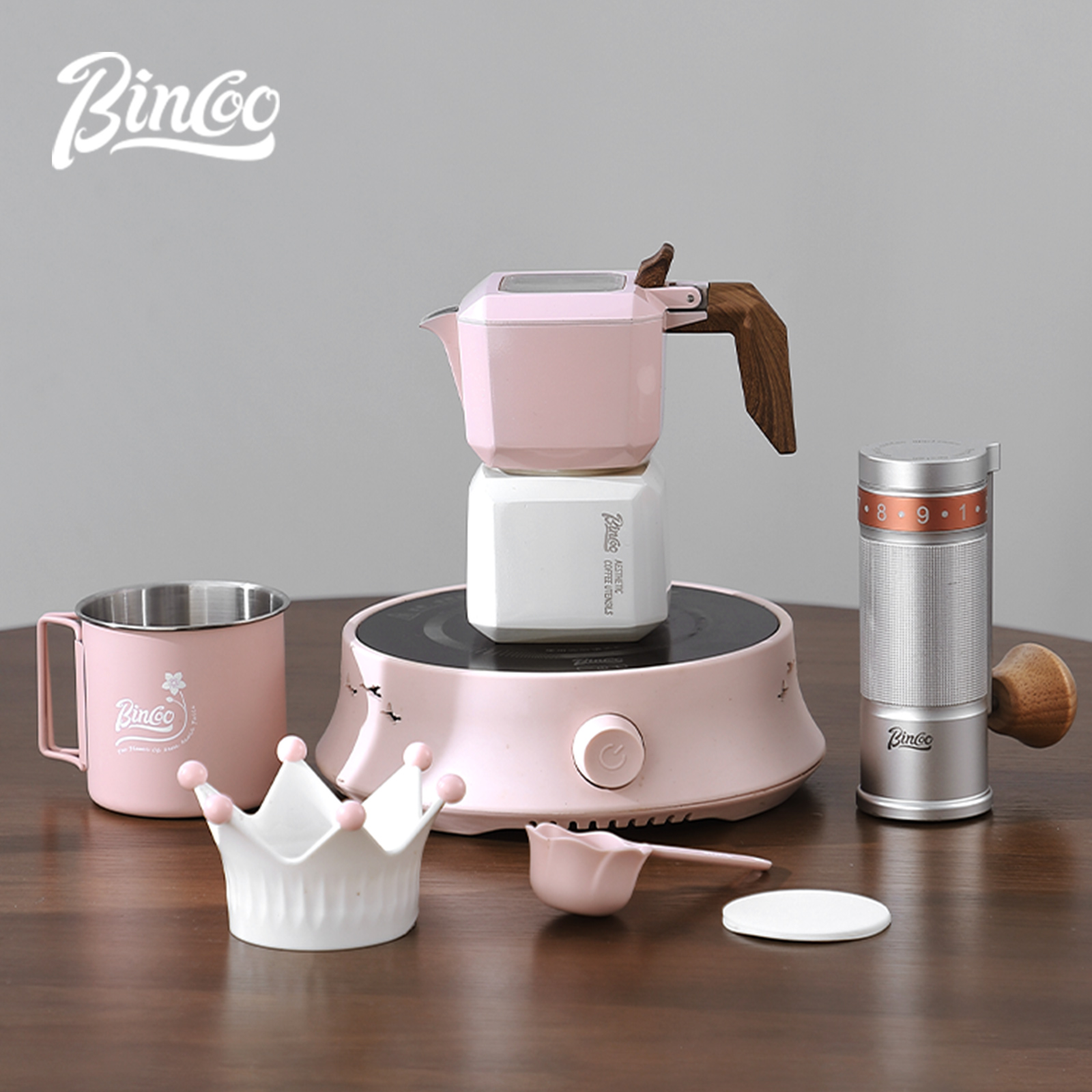 BINCOO Dual Valve Moka Pot Squ - Home Barista ulasan dan harga