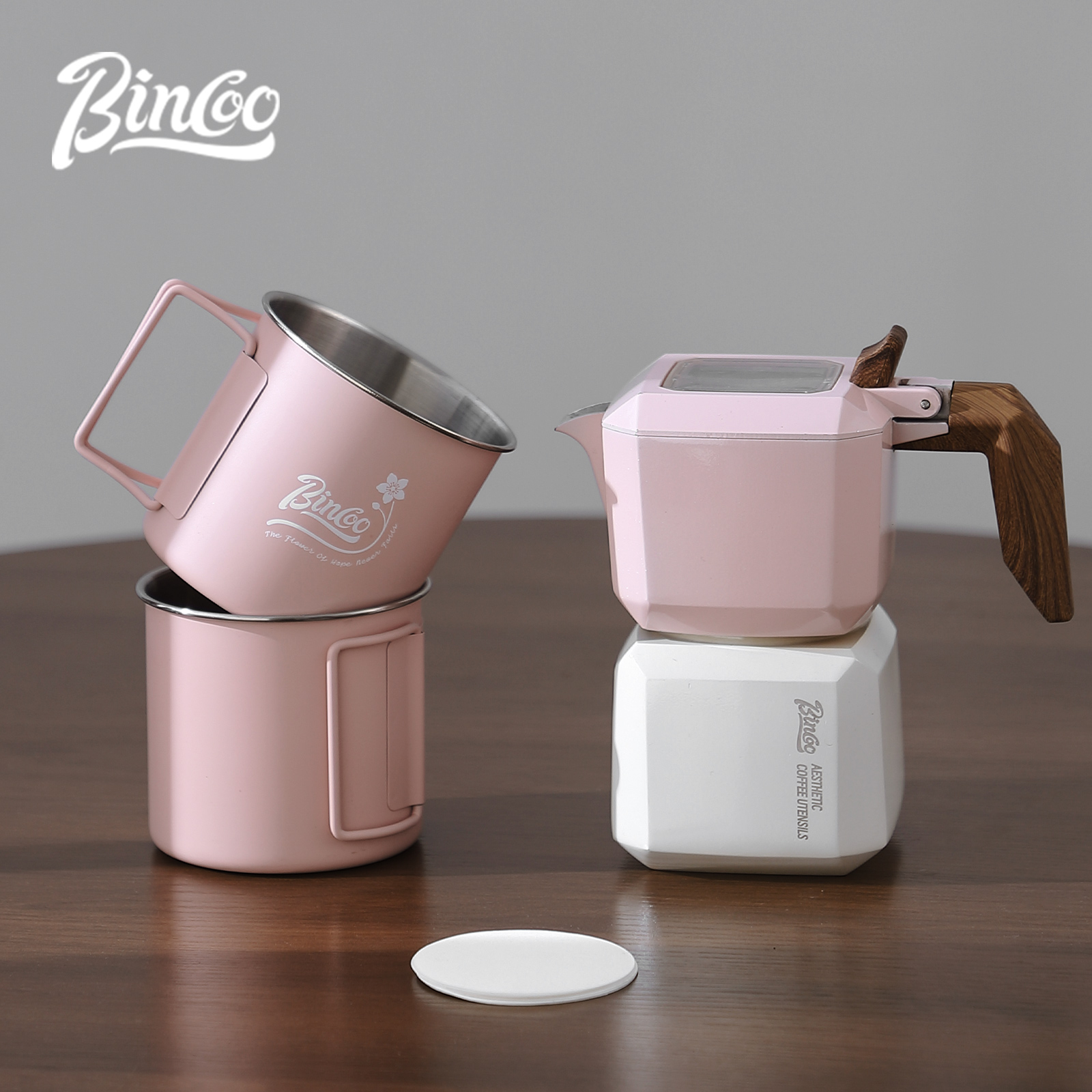 BINCOO Dual Valve Moka Pot Squ - Home Barista ulasan dan harga