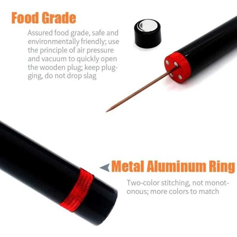 Red Wine Bottle Opener Air Pre - Wine Preservation Pump ulasan dan harga