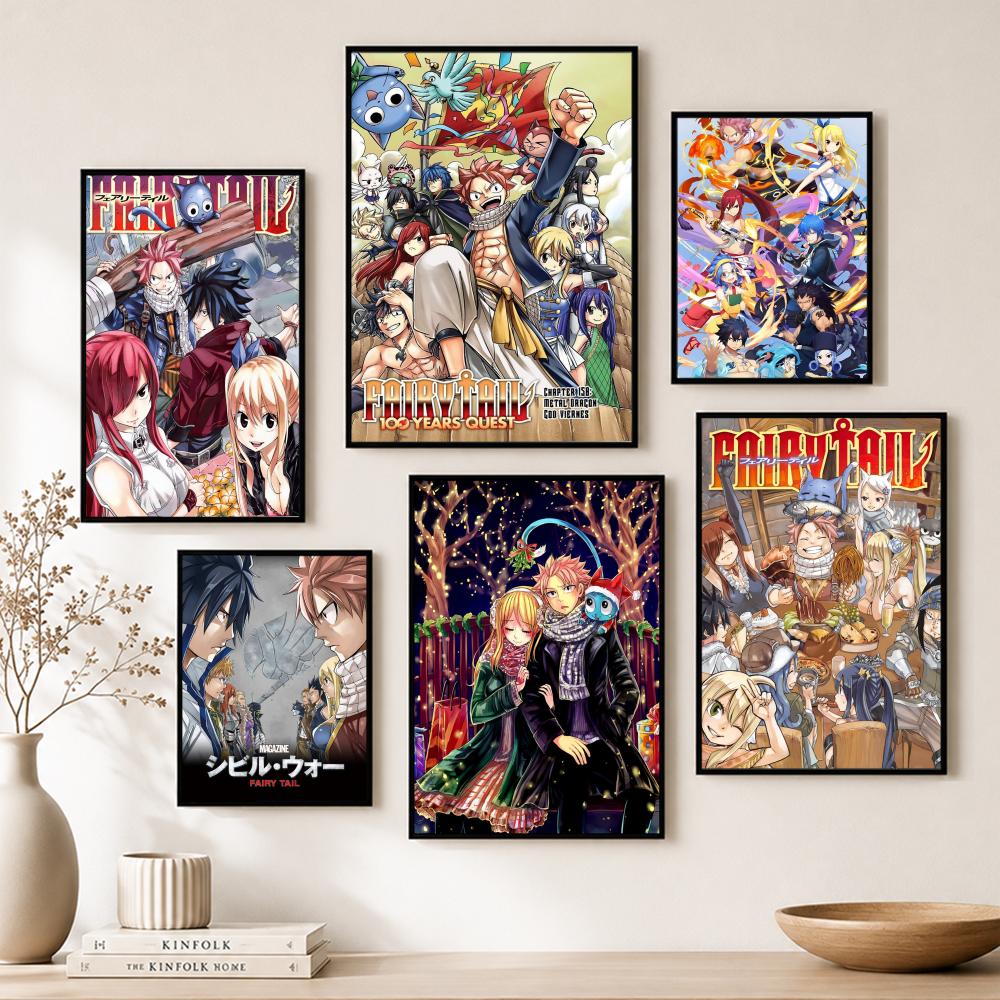 Shonen Fairy Tail Poster Paper - Home Bar And Theater ulasan dan harga