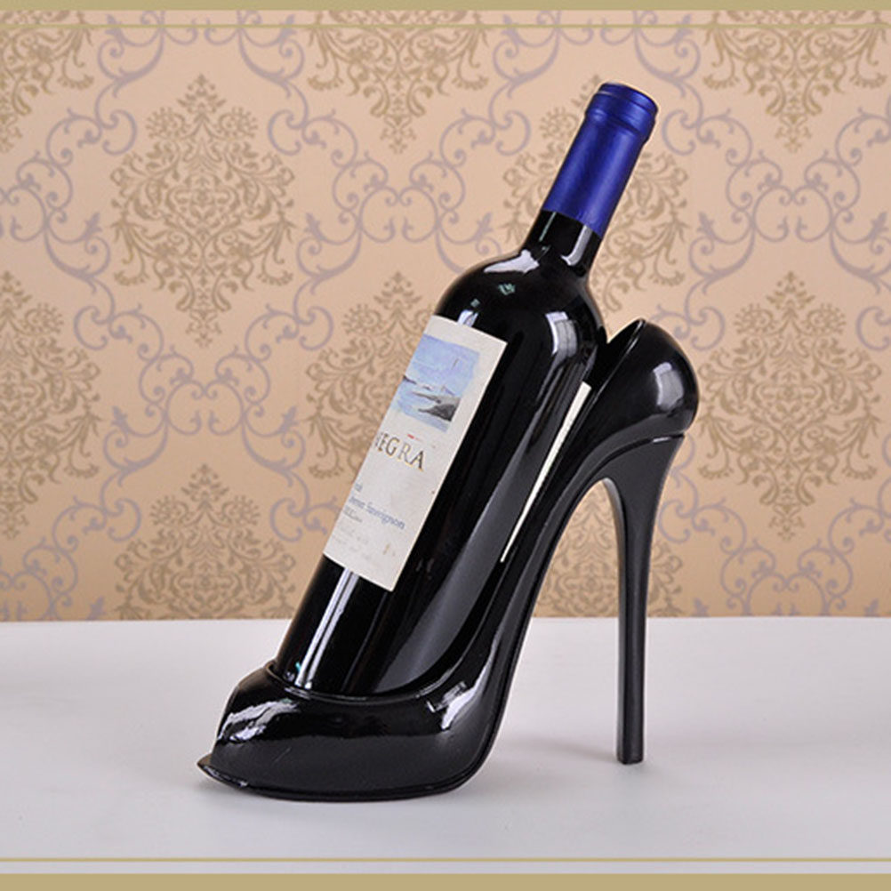 High Heel Shoe Wine Bottle Hol - Home Bar Stand ulasan dan harga
